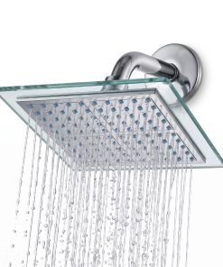 Blue Ocean 8" SH6021A High Pressure ABS-Polished Chrome Bath Rainfall Shower Head