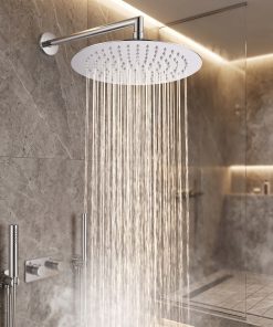 Alternative view of Blue Ocean 9" SHK09 Ultra Thin Stainless Steel Bath Rainfall Shower Head