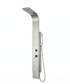 Blue Ocean 59” Stainless Steel SPS8897 Shower Panel with Rainfall Shower Head, BodyNozzles, and Handheld Shower Head