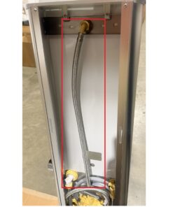 Alternative view of SPA392 Series - Connector hose from Diverter to to Rainfall shower head