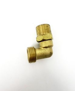 Alternative view of 90-Degree Brass Elbow Hose Connector  - SPA392 Series