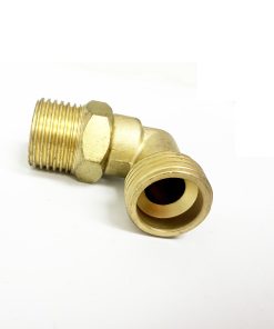 90-Degree Brass Elbow Hose Connector  - SPA392 Series