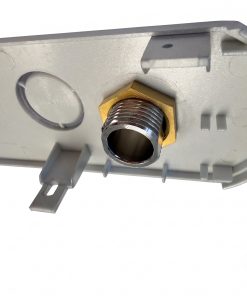 Alternative view of SPA392 series ( year 2021 and older version)  - bottom panel with battery compartment