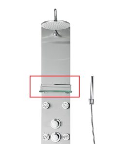 Alternative view of Shower Panel Glass Shelf - SPS8801